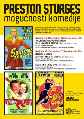 Preston Sturges Plakat